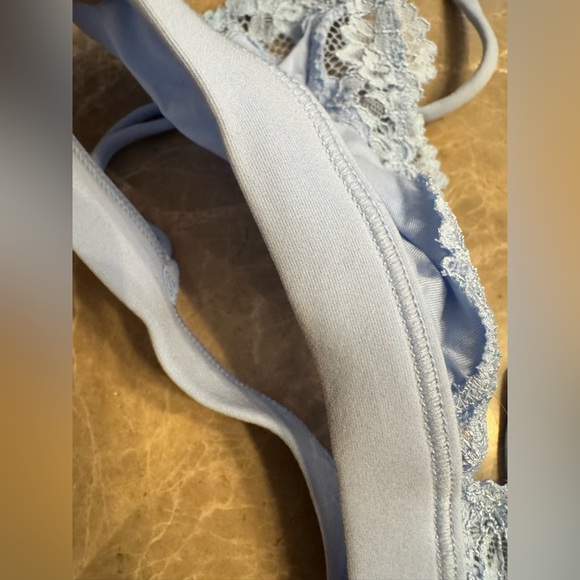 SKIMS Fits Everybody Lace Triangle Bralette Size M - Picture 9 of 9